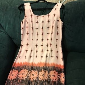 Woman’s silk dress